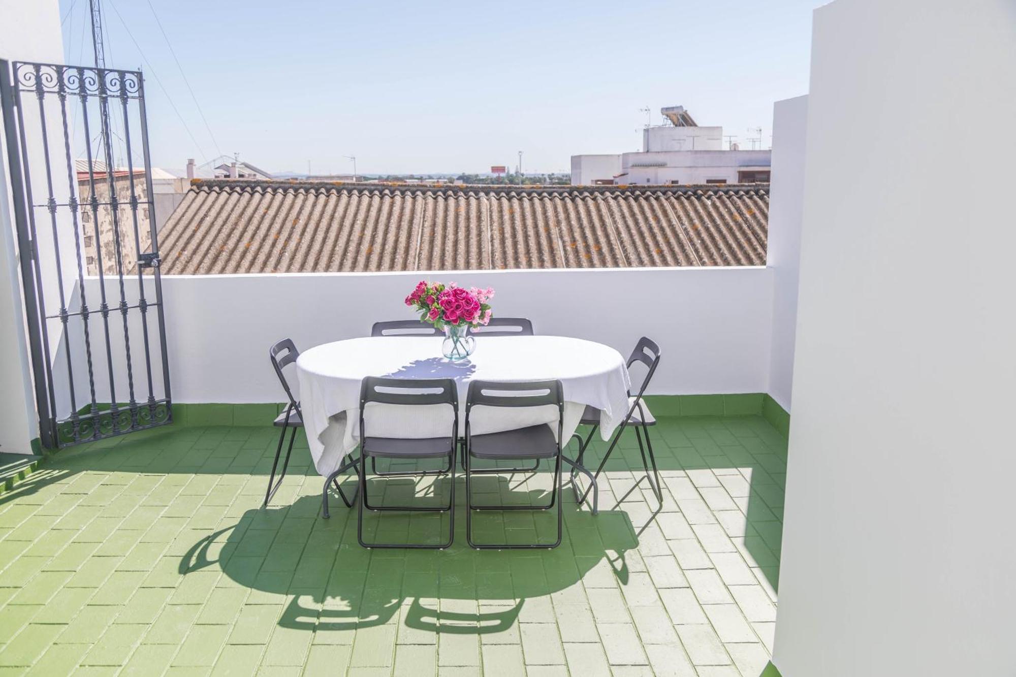 Apartamento El Teatro-atico con terraza El Puerto de Santa María Exterior foto