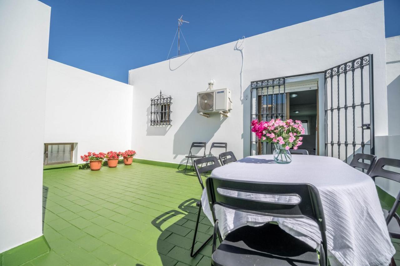 Apartamento El Teatro-atico con terraza El Puerto de Santa María Exterior foto